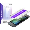 image:imageJSAUX 2Pack 97 Blue Light Blocking Tempered Glass Screen Protector for Switch 2 Place amp Pull Guide Frame for Easy Installation Ultra Clear 9H Hardness Anti Fingerprint Eye Strain ReliefBluelight Blocking