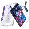 image:imageJSAUX 2Pack 97 Blue Light Blocking Tempered Glass Screen Protector for Switch 2 Place amp Pull Guide Frame for Easy Installation Ultra Clear 9H Hardness Anti Fingerprint Eye Strain ReliefAntiReflection