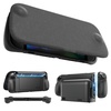 image:imageJSAUX Split Every Day Case for Switch 2 TPU Middle Frame amp PC Front Cover Dockable Non Slip Ergonomic Grip 8 Game Card Storage Includes Adjustable Stand Drop Protection  PC0123BCase with Magnetic Cover