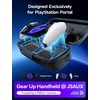 image:imageJSAUX Carrying Case for PlayStation Portal Portable Dual Layer Travel Case  Built In Cable Port USB C Cable Included Hard Shell Protection Fits Charger and Accessories