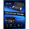 image:imageJSAUX Carrying Case for PlayStation Portal Portable Dual Layer Travel Case  Built In Cable Port USB C Cable Included Hard Shell Protection Fits Charger and Accessories