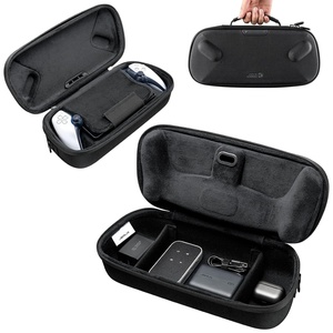 image:imageJSAUX Carrying Case for PlayStation Portal Portable Dual Layer Travel Case  Built In Cable Port USB C Cable Included Hard Shell Protection Fits Charger and Accessories
