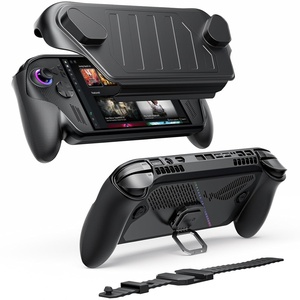 image:imageJSAUX ModCase for ROG Xbox Ally and ROG Xbox Ally X Full Protective Case with Detachable Front Cover Kickstand Expansion Strap Anti Slip Ergonomic Grip