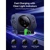 image:imageJSAUX 5 in 1 Charging Dock for Switch 2 Pro Controller amp Switch 12 Joypad Foldable for Easy Storage Durable PCABS Material LED Indicators Holds 4 Game Cards amp 4 SD Cards Includes 15m Cable