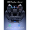 image:image3 in 1 Charging Dock for Nintendo Switch 2 JoyCon and Pro Controller WEOTOO Controller Charger with LED Indicator SpaceSaving Storage Stand Accessories for Switch2 2025BlackBlack