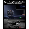 image:image3 in 1 Charging Dock for Nintendo Switch 2 JoyCon and Pro Controller WEOTOO Controller Charger with LED Indicator SpaceSaving Storage Stand Accessories for Switch2 2025BlackBlack