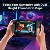 image:image8 Pack Thumb Grips Compatible with Nintendo Switch 2 2025 WEOTOO Thumb Grip Caps for Switch 2 Enhanced Gaming Grip Set Joycon Grip Button Stick Cover Improve Control and Guard Joystick WearBlack