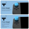 image:image8 Pack Thumb Grips Compatible with Nintendo Switch 2 2025 WEOTOO Thumb Grip Caps for Switch 2 Enhanced Gaming Grip Set Joycon Grip Button Stick Cover Improve Control and Guard Joystick WearBlue and Orange
