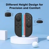 image:image8 Pack Thumb Grips Compatible with Nintendo Switch 2 2025 WEOTOO Thumb Grip Caps for Switch 2 Enhanced Gaming Grip Set Joycon Grip Button Stick Cover Improve Control and Guard Joystick WearBlack