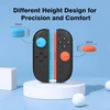 image:image8 Pack Thumb Grips Compatible with Nintendo Switch 2 2025 WEOTOO Thumb Grip Caps for Switch 2 Enhanced Gaming Grip Set Joycon Grip Button Stick Cover Improve Control and Guard Joystick WearBlue and Orange