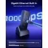image:imageJSAUX Docking Station for Switch 7in1 Portable TV Dock with 4K120Hz HDMI Gigabit Ethernet USB A and USB C 31 100W PD Charging Travel Dock Compatible with Switch  HB0704