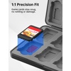 image:imageWEOTOO Game Card Case for Nintendo Switch 2 2025 Switch OLED amp Lite Hard Storage Box for 20 Game Cartridges amp 20 Micro SD Cards Compact Gaming Card Organizer  Black