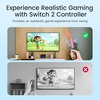 image:imageWEOTOO Golf Club Compatible with Nintendo Switch 2 JoyCon Controller 2025 Sports Game Accessories 2 Pack
