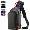 image:imageJSAUX Sling Bag for Switch 2 ROG Xbox Ally X Steam Deck Protective Crossbody Travel Case for Handheld Console and Accessories with Joystick Guard Design Large Capacity 3 Compartments