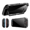 image:imageWEOTOO Protective Case for Nintendo Switch 2 2025 Split Design Shell Clear Switch 2 Case ScratchResistant Shockproof Ergonomic Cover Accessories for JoyCon Controller amp Console