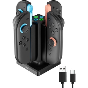 image:imageCharging Dock for Nintendo Switch 2 JoyCon2025 WEOTOO Controller Charger Compatible with Nintendo Switch 2 JoyCon with Magnetic Charge and LED Indicator Accessories for Switch2 2025