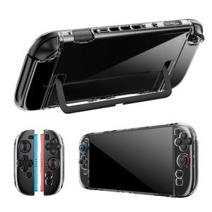 image:imageWEOTOO Protective Case for Nintendo Switch 2 2025 Split Design Shell Clear Switch 2 Case ScratchResistant Shockproof Ergonomic Cover Accessories for JoyCon Controller amp Console